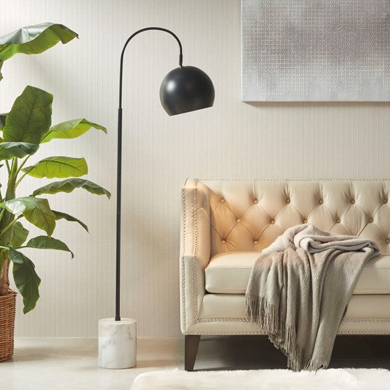 Halsey Mid-Century Modern Floor Lamp