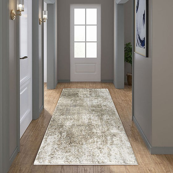 Haley Cozy Shag Abstract Area Rug