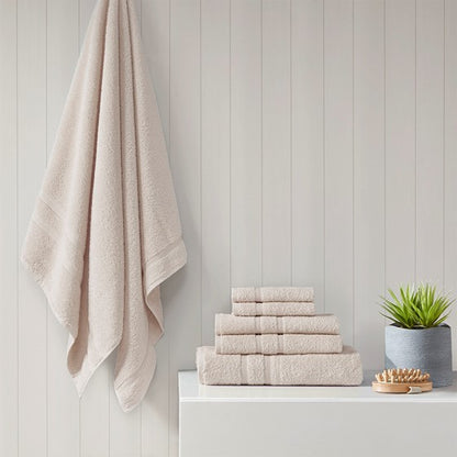 Aegean 100% Turkish Cotton 6 Piece Towel Set