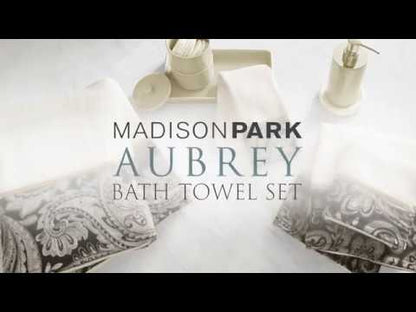 Aubrey 100% Cotton 6 Piece Jacquard Towel Set